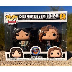 Funko Pop! Rocks - The Black Crowes -Chris Robinson & Rich Robinson (NEW)